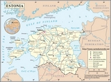 Karte Estland